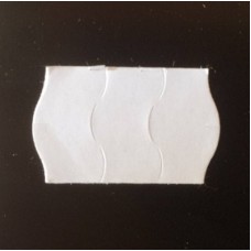 Etiket 26x16 golfrand wit antidiefstalstanzing perm Td27183002 Etiket 26x16 golfrand wit antidiefstalstanzing perm Td27183002